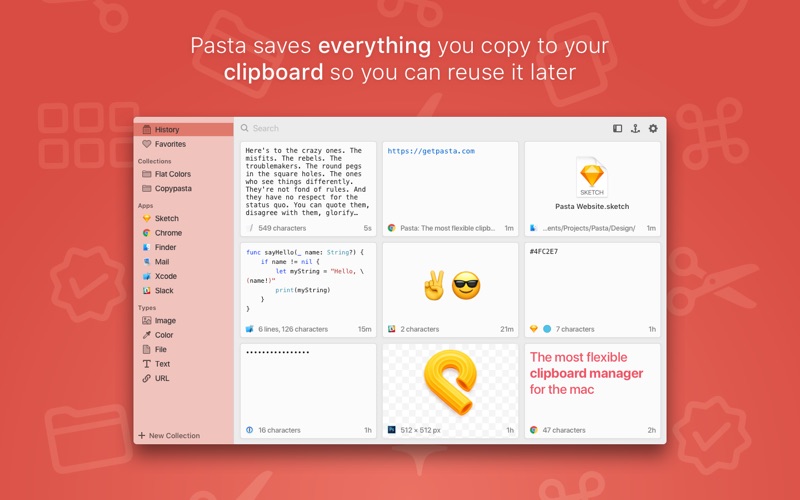 Clipboard Manager - Pasta screenshot