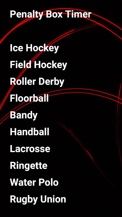 Penalty Box Timer screenshot