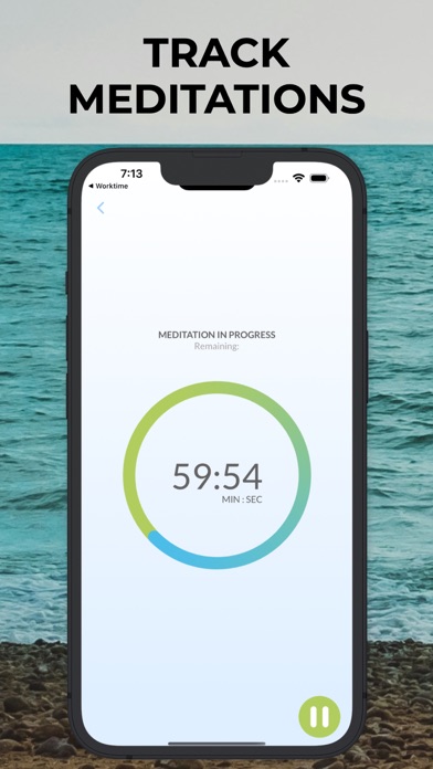 Meditation Timer + Log screenshot