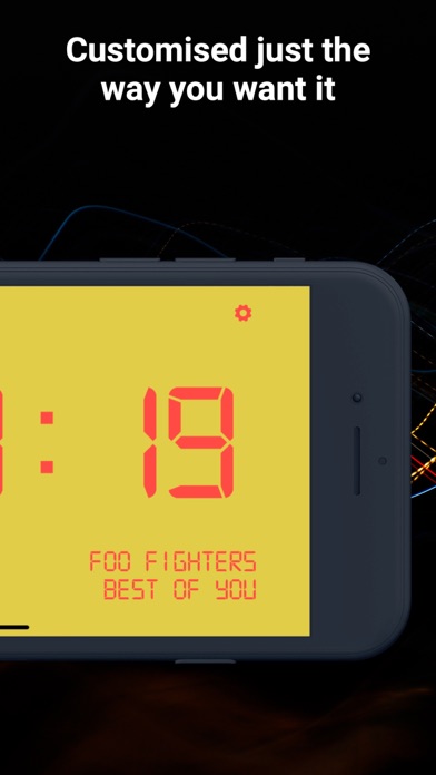 Digital Clock - Bedside Widget screenshot