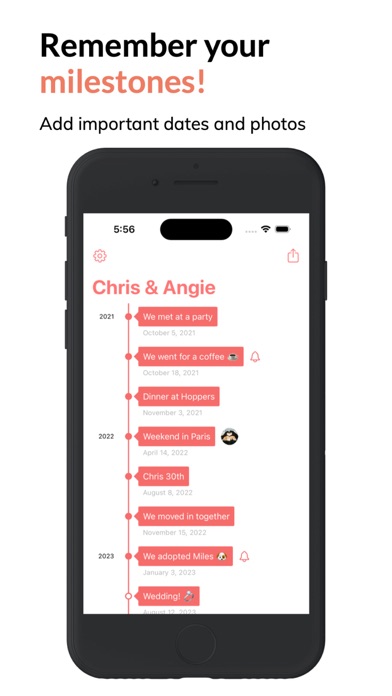 Relationship Counter screenshot