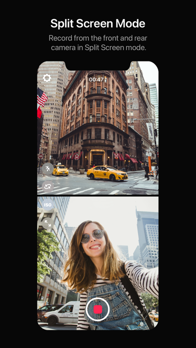 Dual Camera Split Videos: Revo screenshot