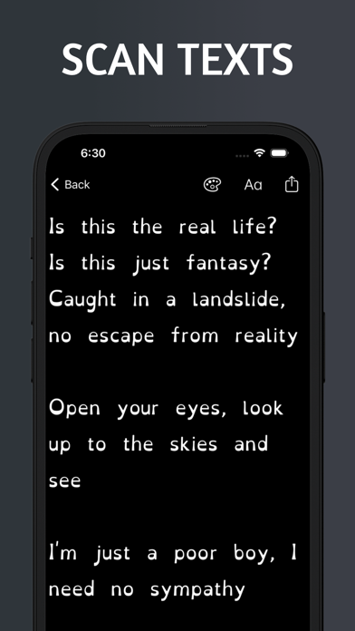 Dyslexia Overlay screenshot