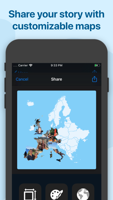 Photo Map - Travel Tracker screenshot