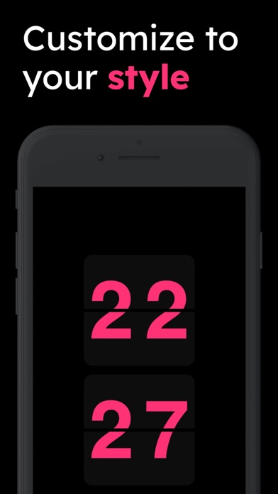 Flip Clock - Digital & Retro screenshot