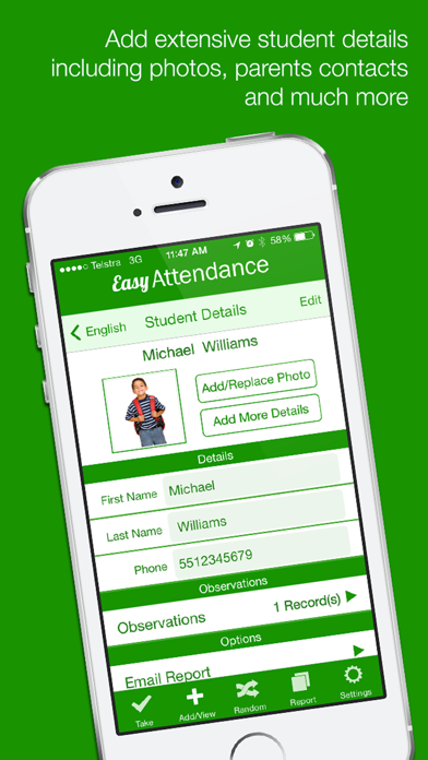 Attendance Tracker screenshot