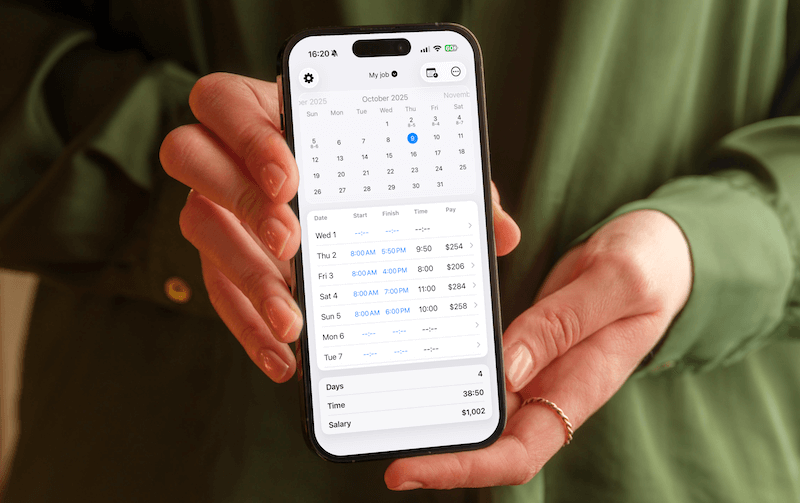 Work Hours Calculator